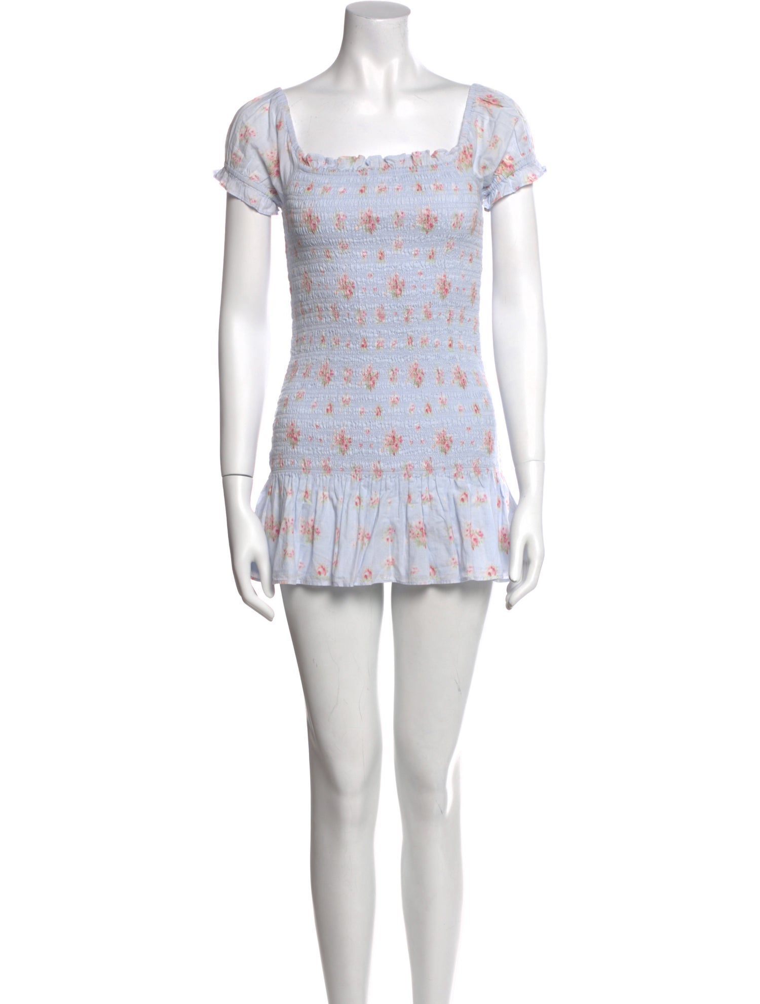 LoveShackFancy Floral Print Mini Dress w/ Tags