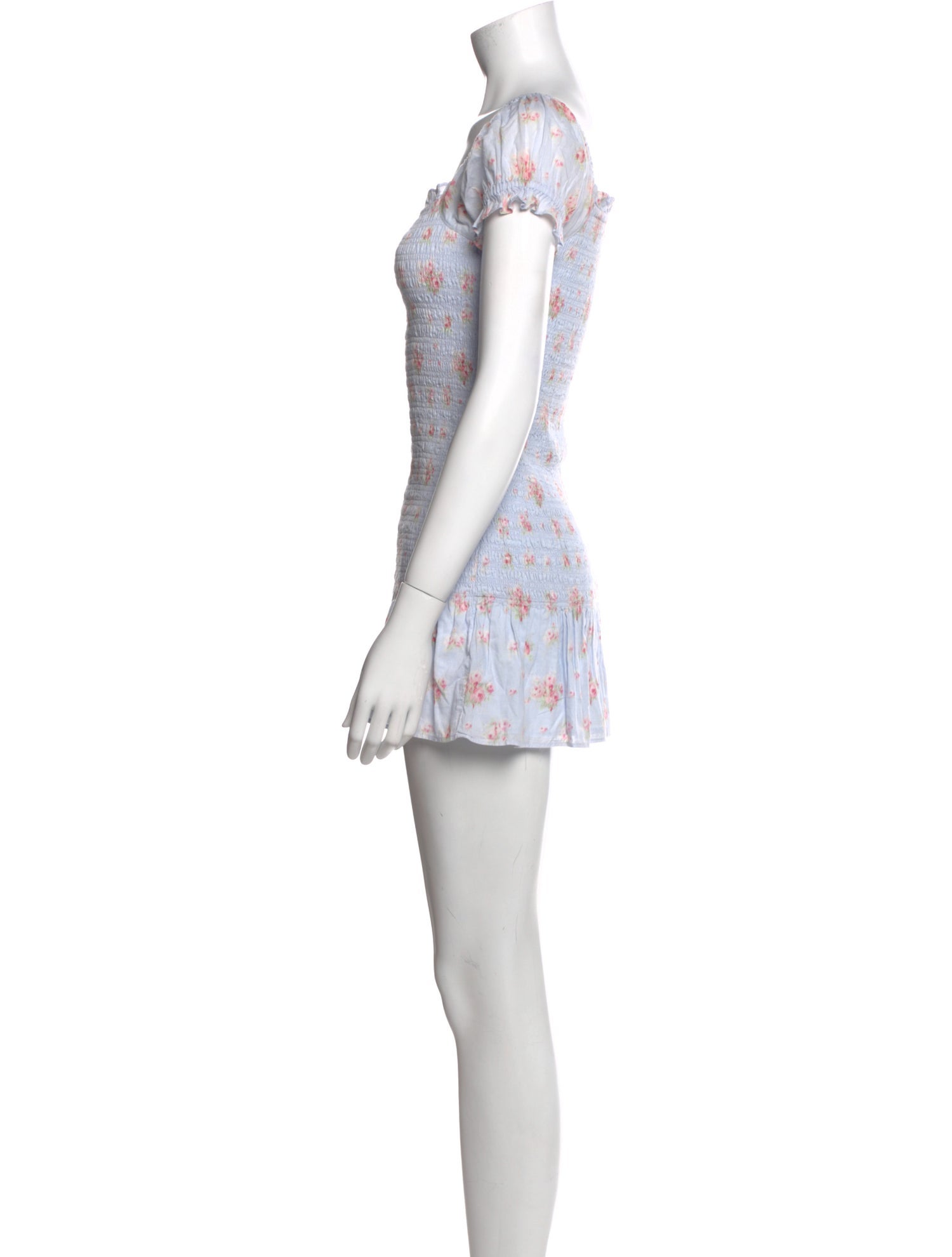 LoveShackFancy Floral Print Mini Dress w/ Tags