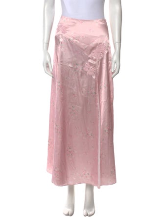 LoveShackFancy Midi Length Skirt