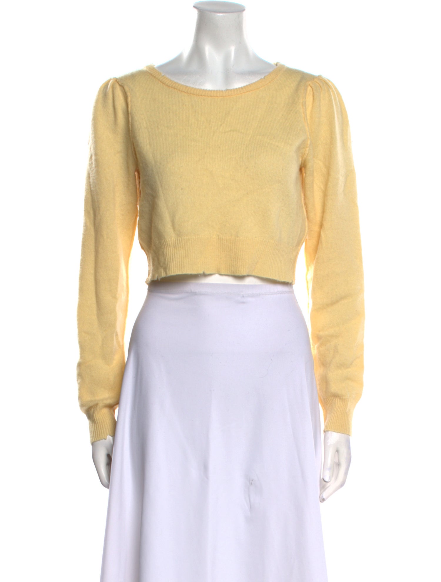 LoveShackFancy Wool Scoop Neck Sweater