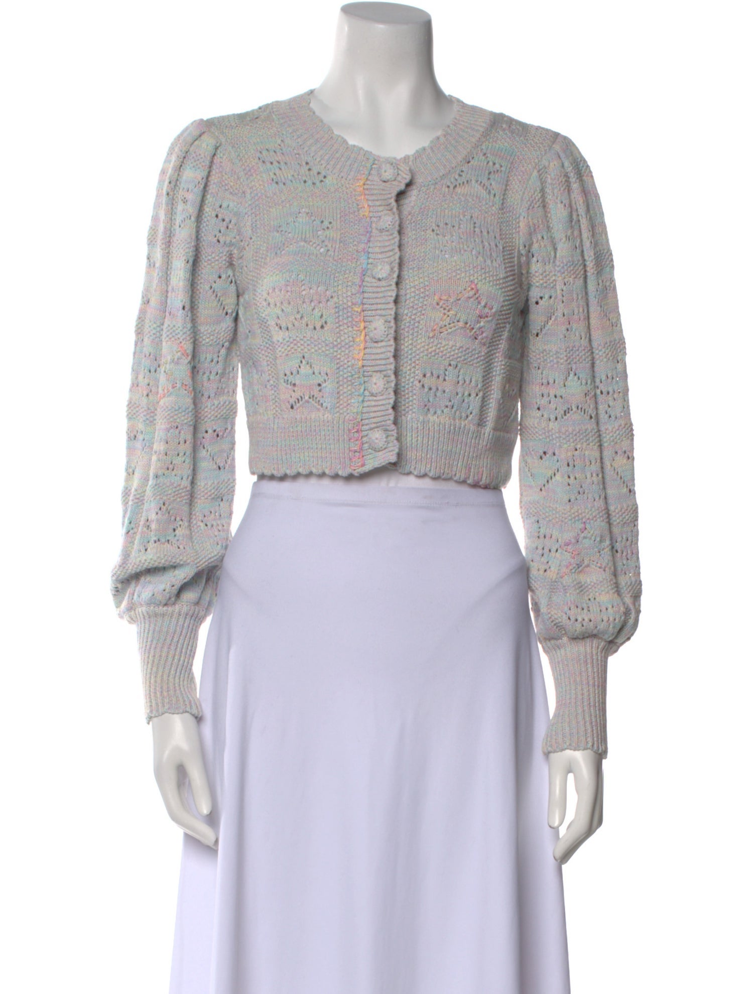 LoveShackFancy Crew Neck Sweater