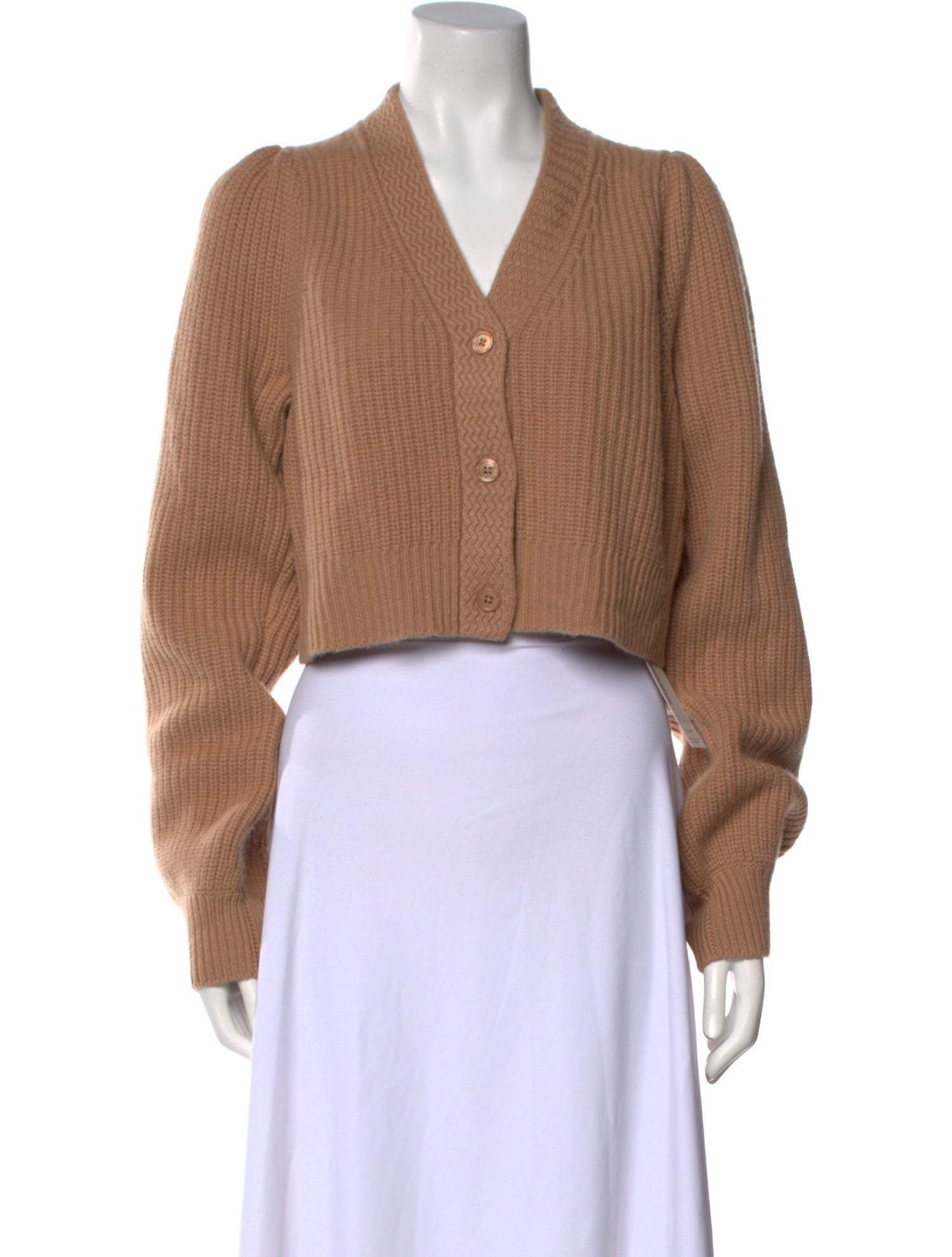 LoveShackFancy Wool V-Neck Sweater