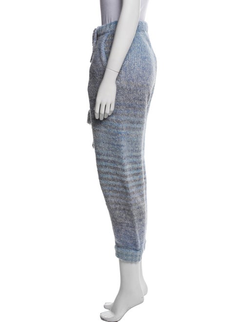 LoveShackFancy Merino Wool Tie-Dye Print Sweatpants