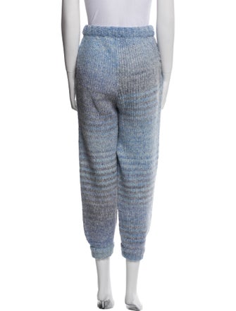 LoveShackFancy Merino Wool Tie-Dye Print Sweatpants