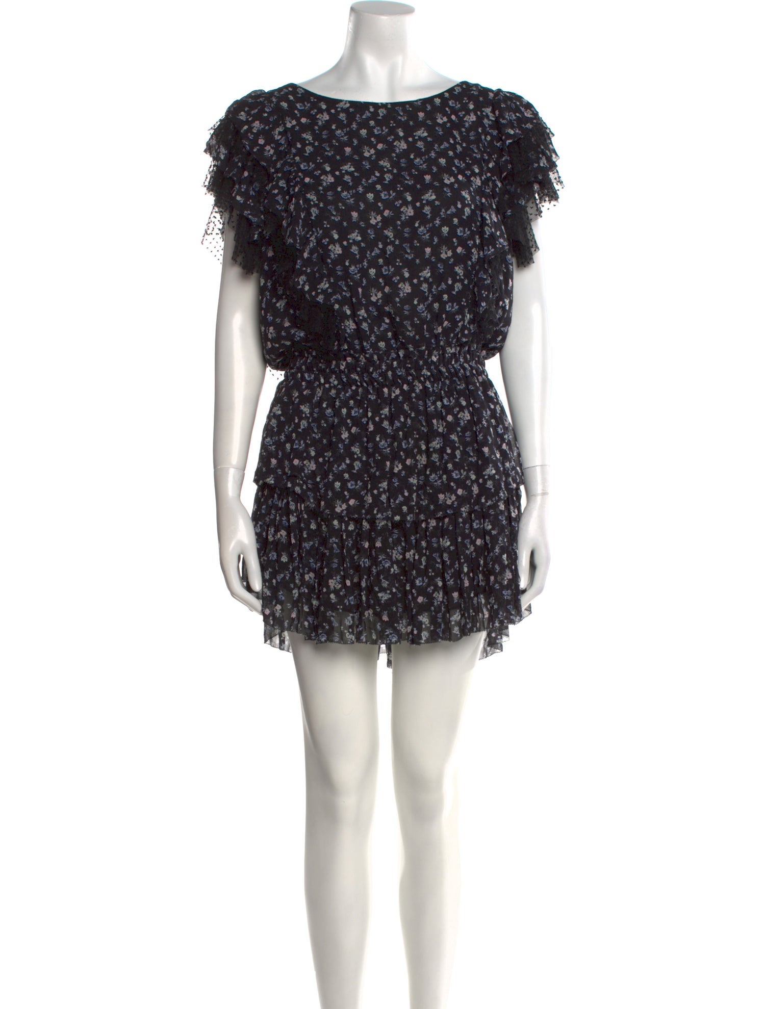 LoveShackFancy Silk Mini Dress