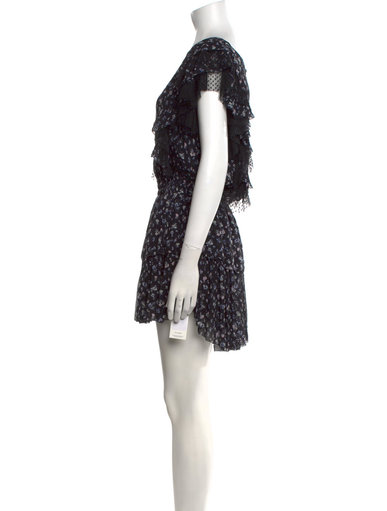 LoveShackFancy Silk Mini Dress