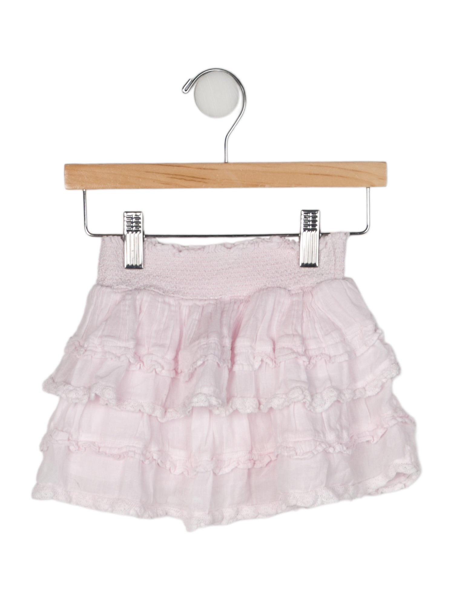 LoveShackFancy Solid Mini Skirt