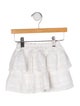 LoveShackFancy Solid Mini Skirt