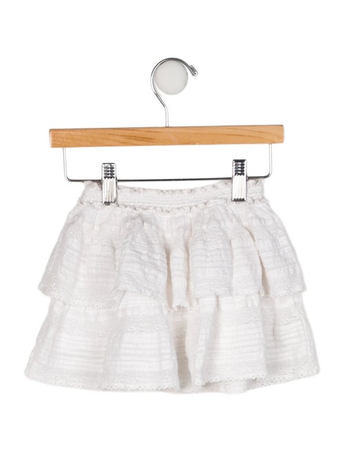 LoveShackFancy Solid Mini Skirt