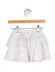 LoveShackFancy Solid Mini Skirt