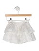 LoveShackFancy Solid Mini Skirt