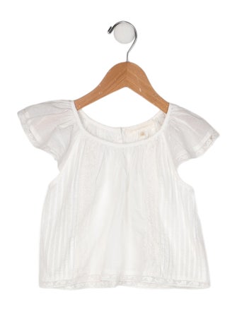 LoveShackFancy Solid Sleeveless Top