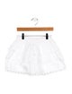 LoveShackFancy Girls' Lace Trim Skirt