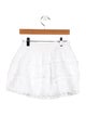 LoveShackFancy Girls' Lace Trim Skirt