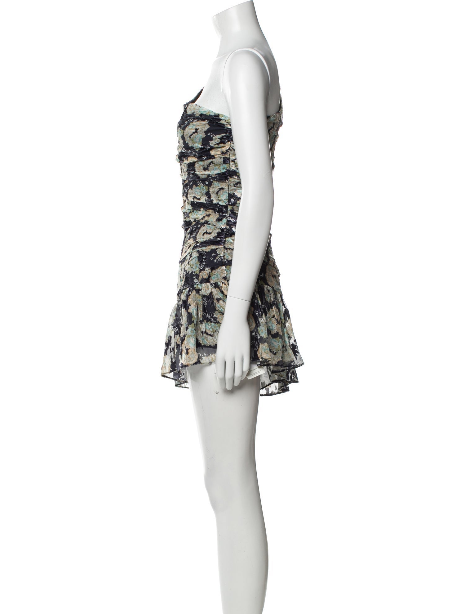 LoveShackFancy Floral Print Mini Dress w/ Tags