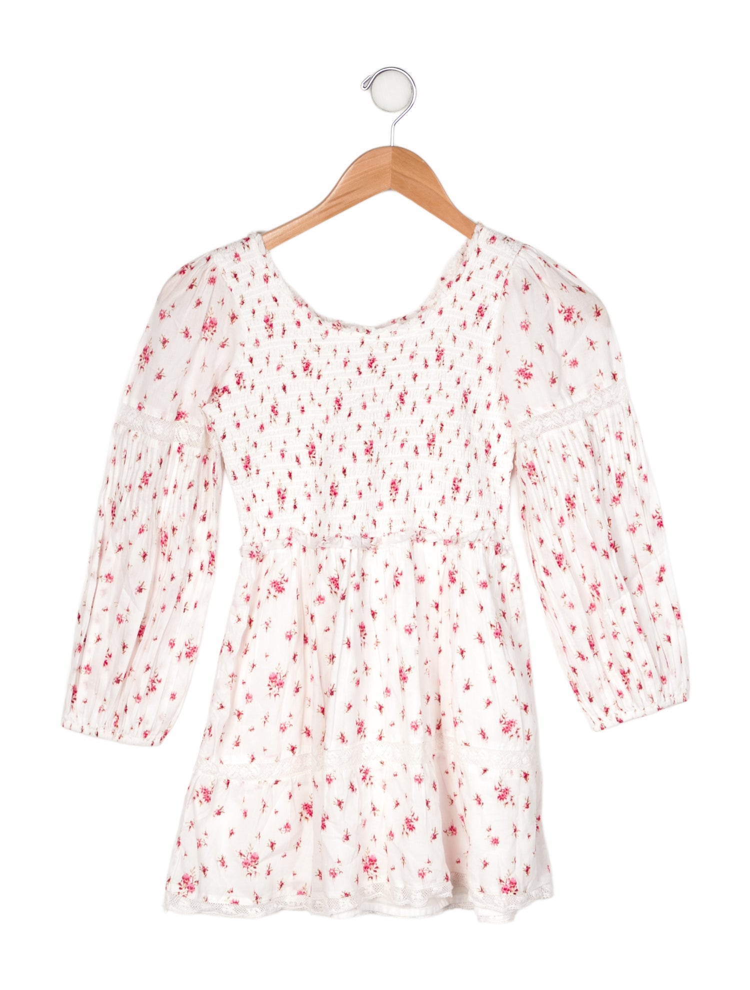 LoveShackFancy LoveShackFancy Girl's Long Sleeve Dress w/Tags