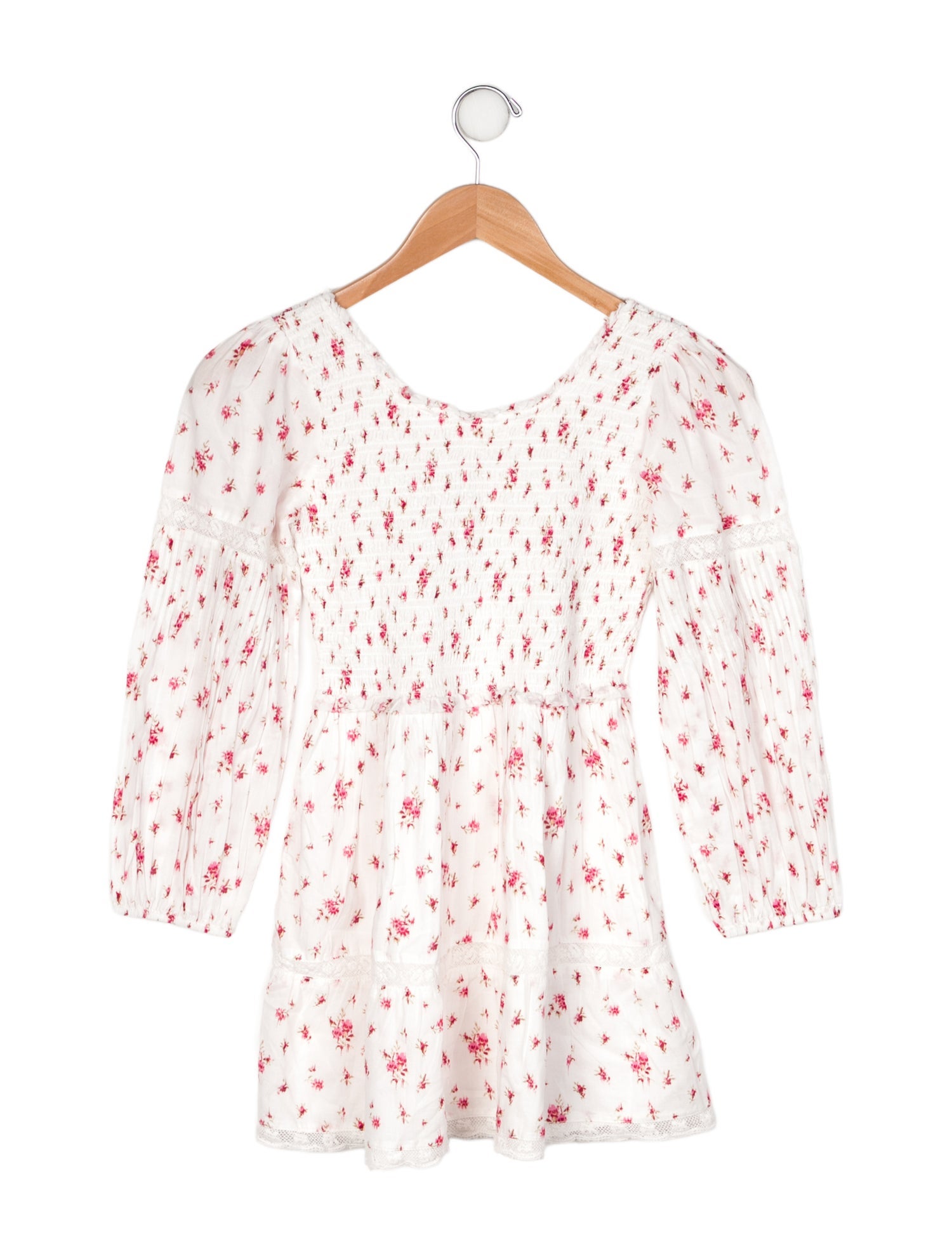 LoveShackFancy LoveShackFancy Girl's Long Sleeve Dress w/Tags