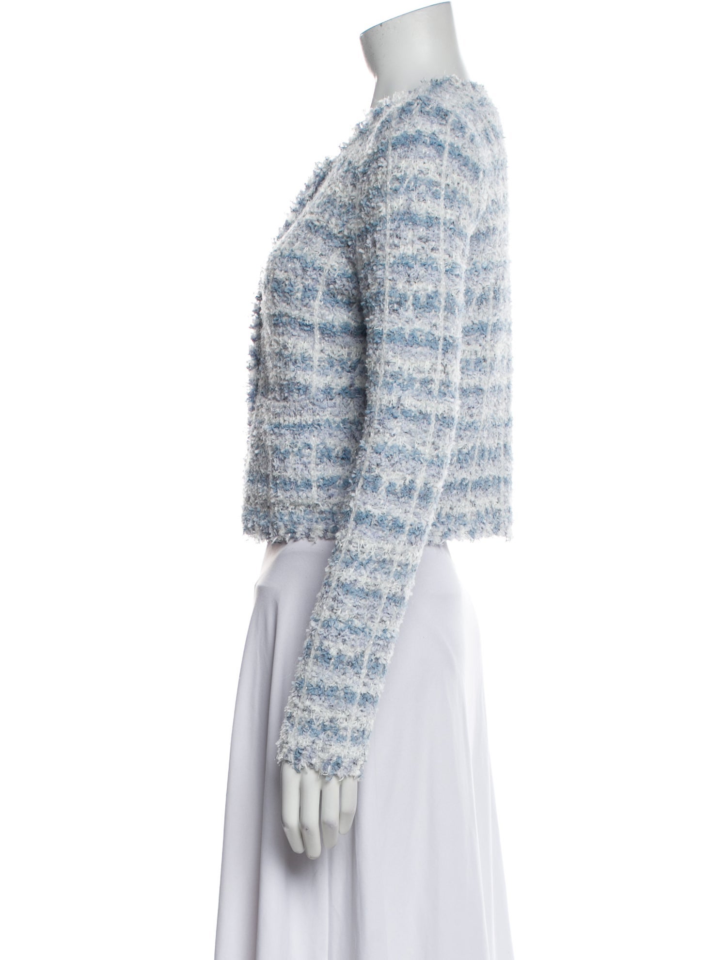 LoveShackFancy Nylon Tweed Pattern Evening Jacket w/ Tags