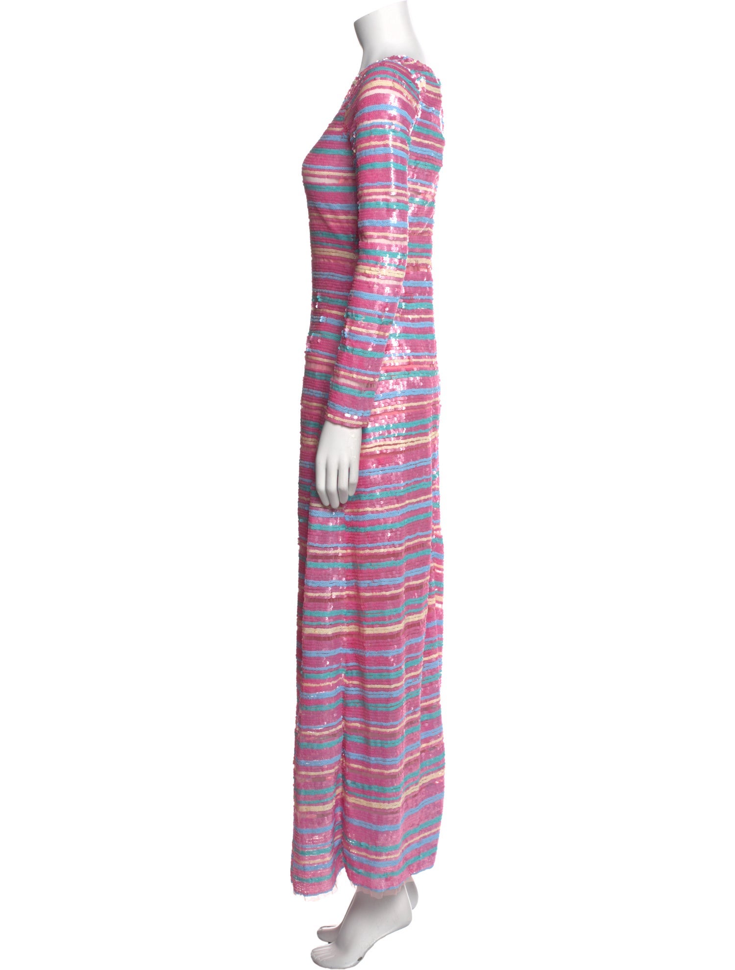 LoveShackFancy Striped Long Dress w/ Tags