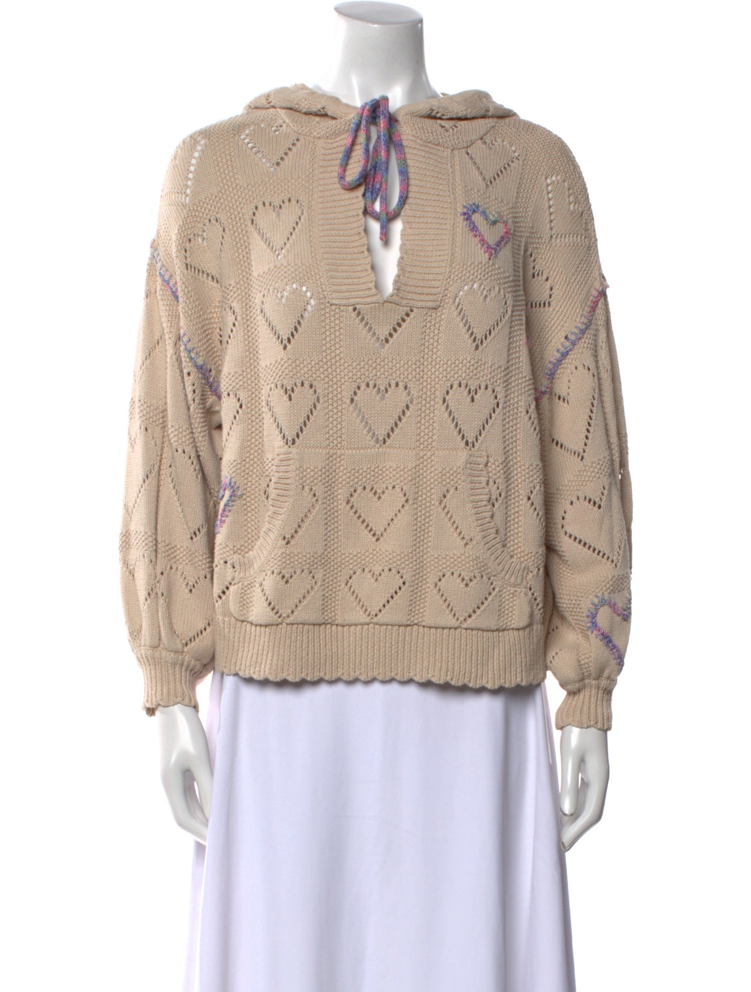 LoveShackFancy Crew Neck Sweater