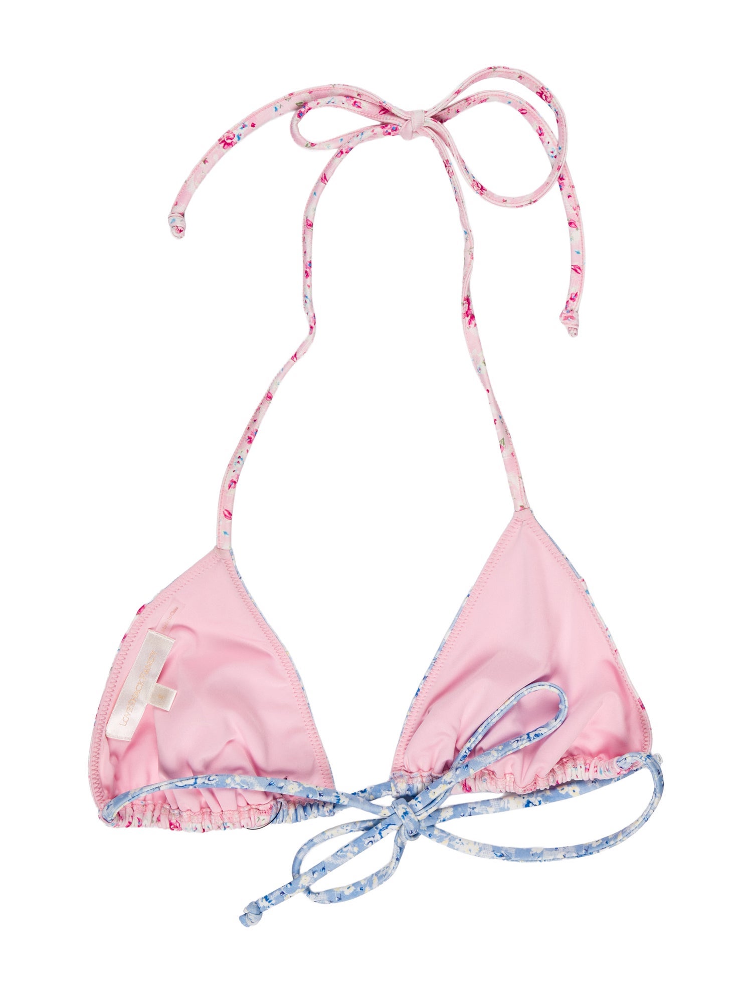 LoveShackFancy Floral Print Top