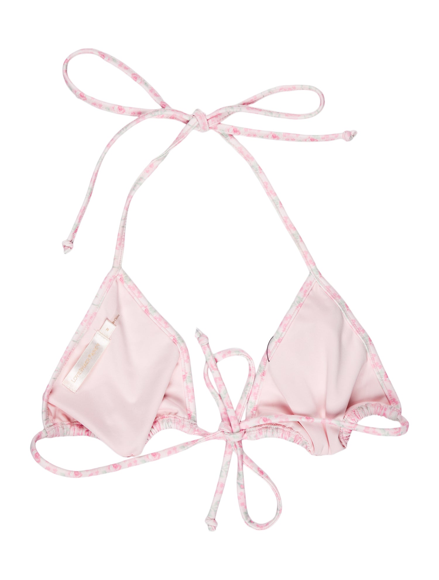 LoveShackFancy Floral Print Top