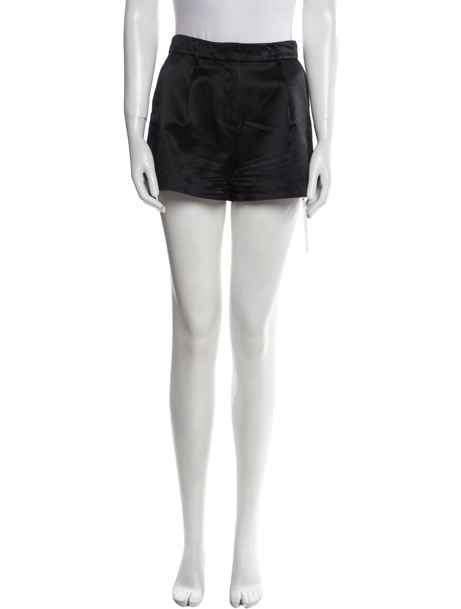 LoveShackFancy Silk Mini Shorts