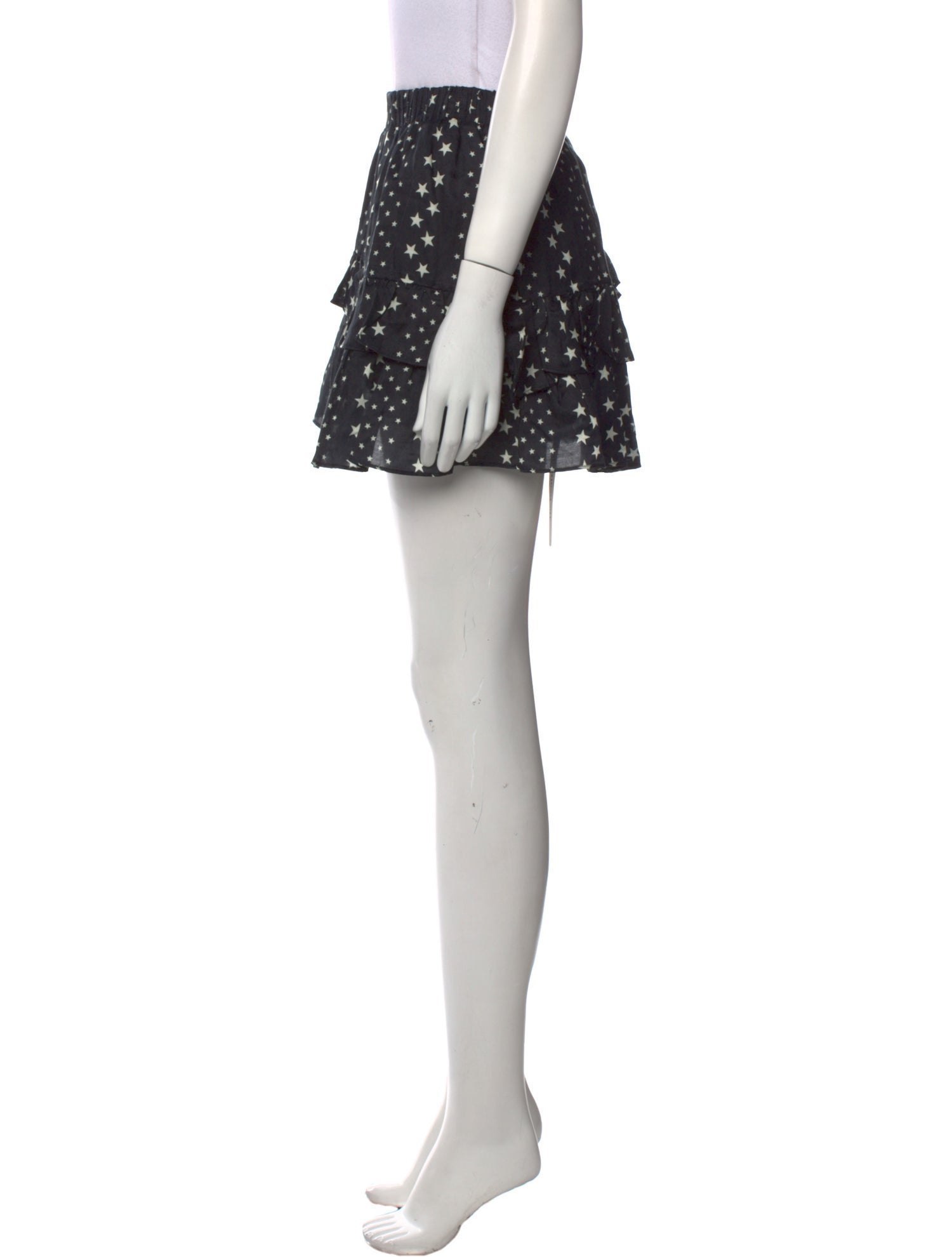 LoveShackFancy Polka Dot Print Mini Skirt w/ Tags