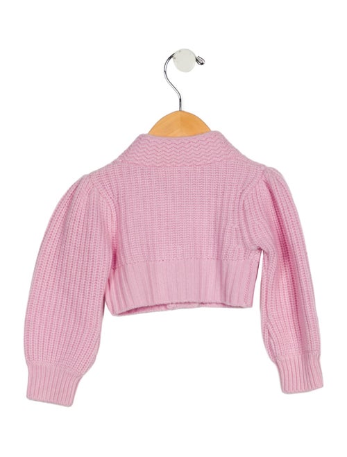 LoveShackFancy Toddler Girls' Wool and Cashmere Blend Cardigan
