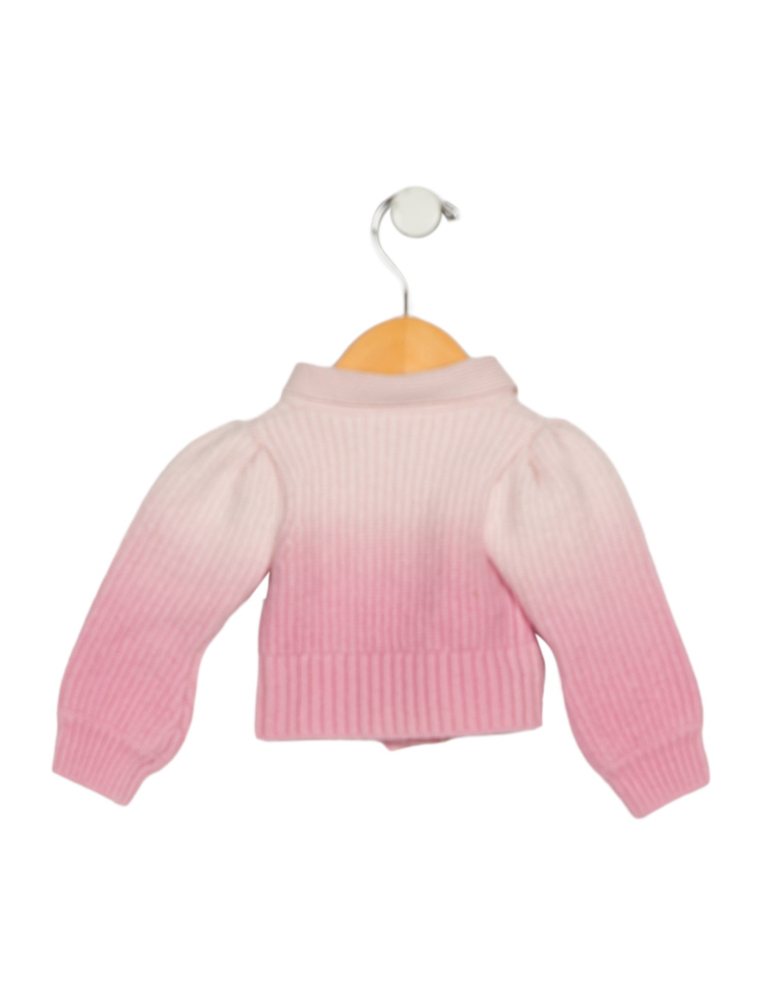 LoveShackFancy Infant Ombre Wool-Cashmere Blend Cardigan