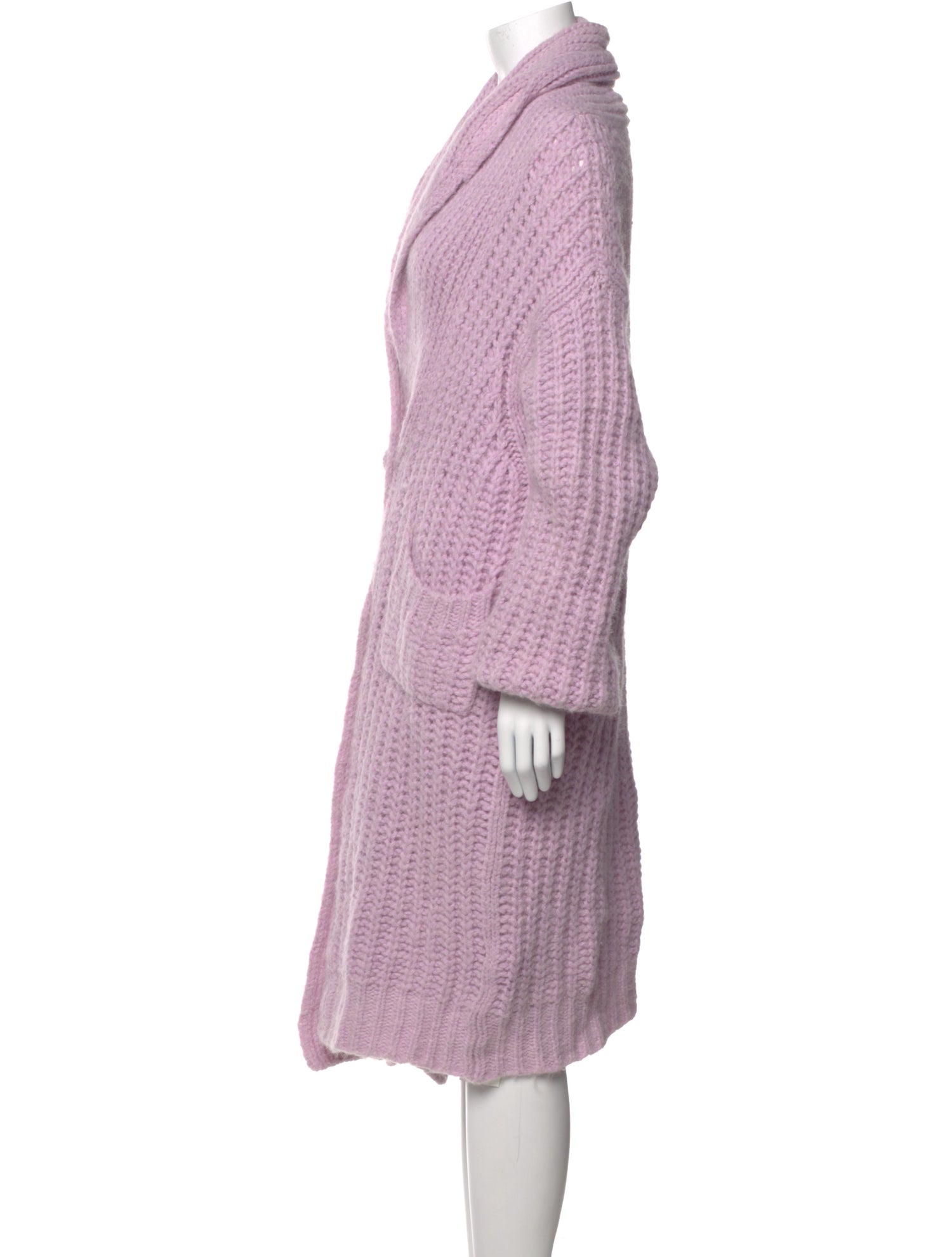 LoveShackFancy Alpaca V-Neck Sweater