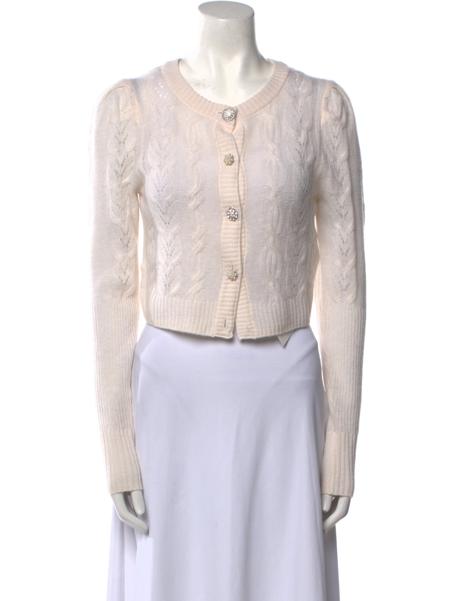 LoveShackFancy Wool Scoop Neck Sweater