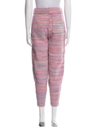 LoveShackFancy Printed Skinny Leg Pants