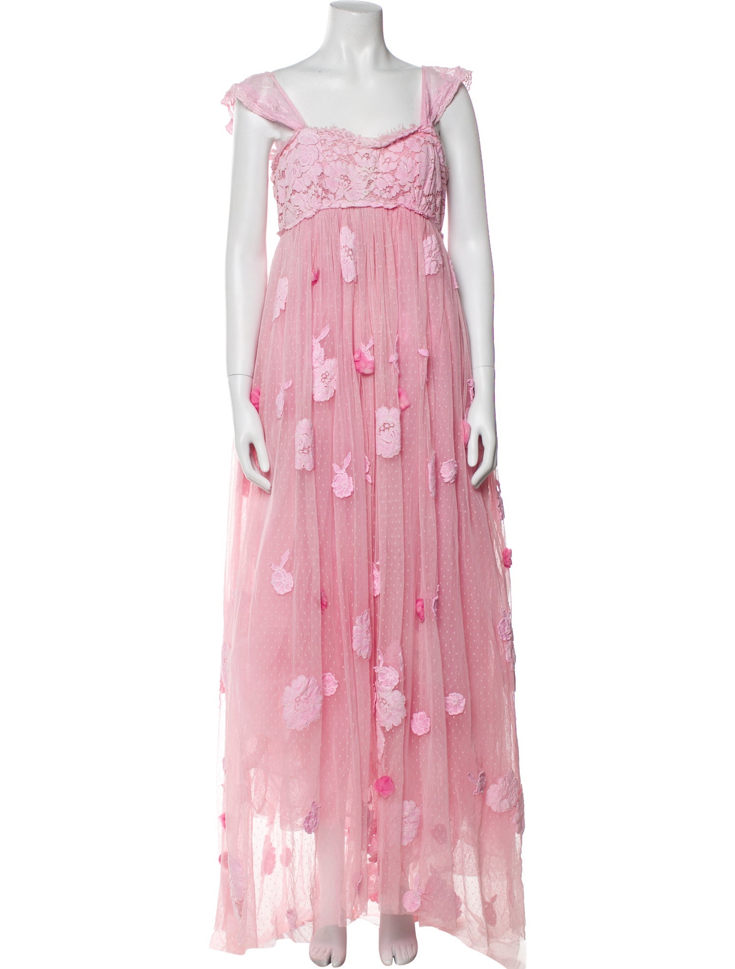 LoveShackFancy Nylon Long Dress w/ Tags