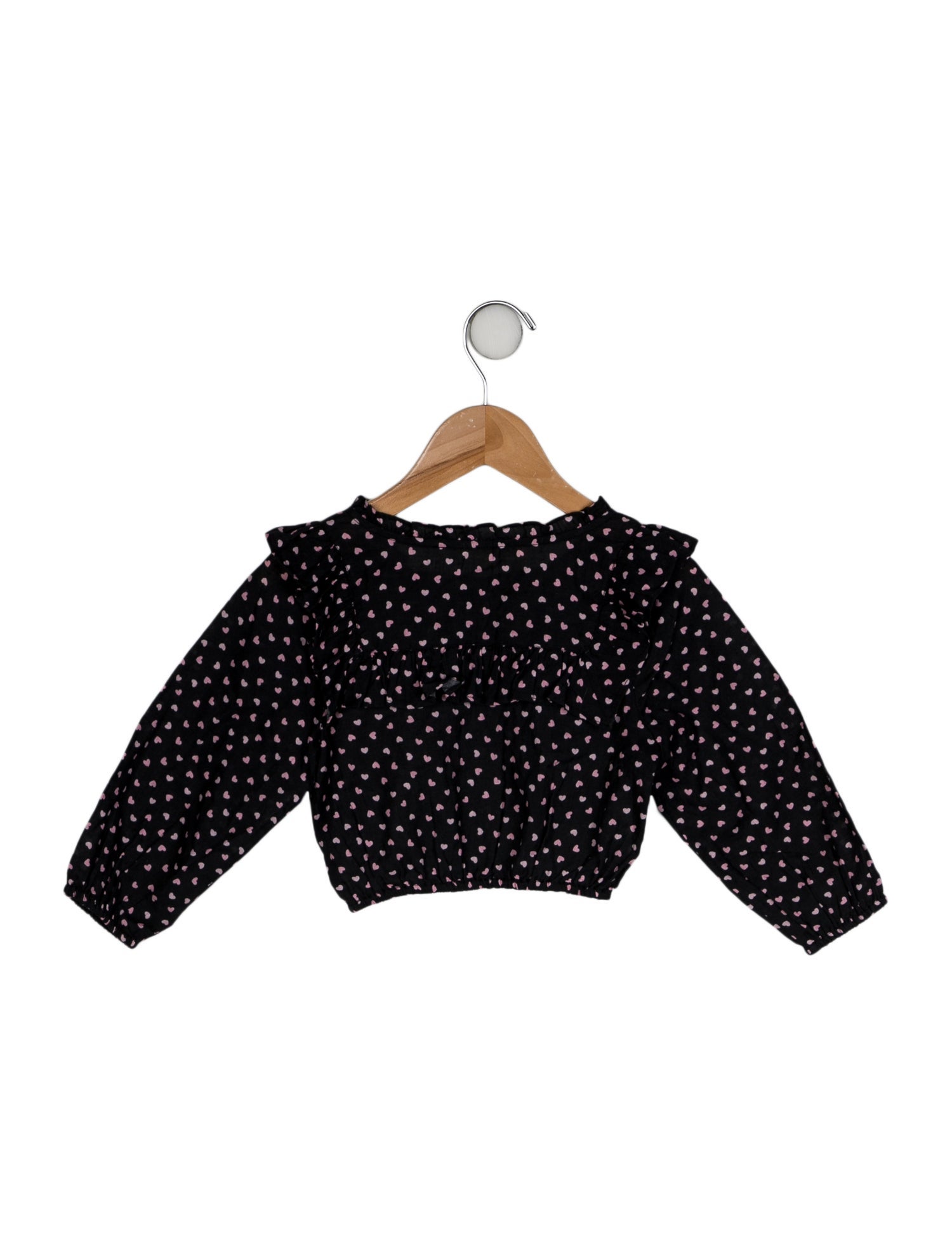 LoveShackFancy Printed Long Sleeve Top