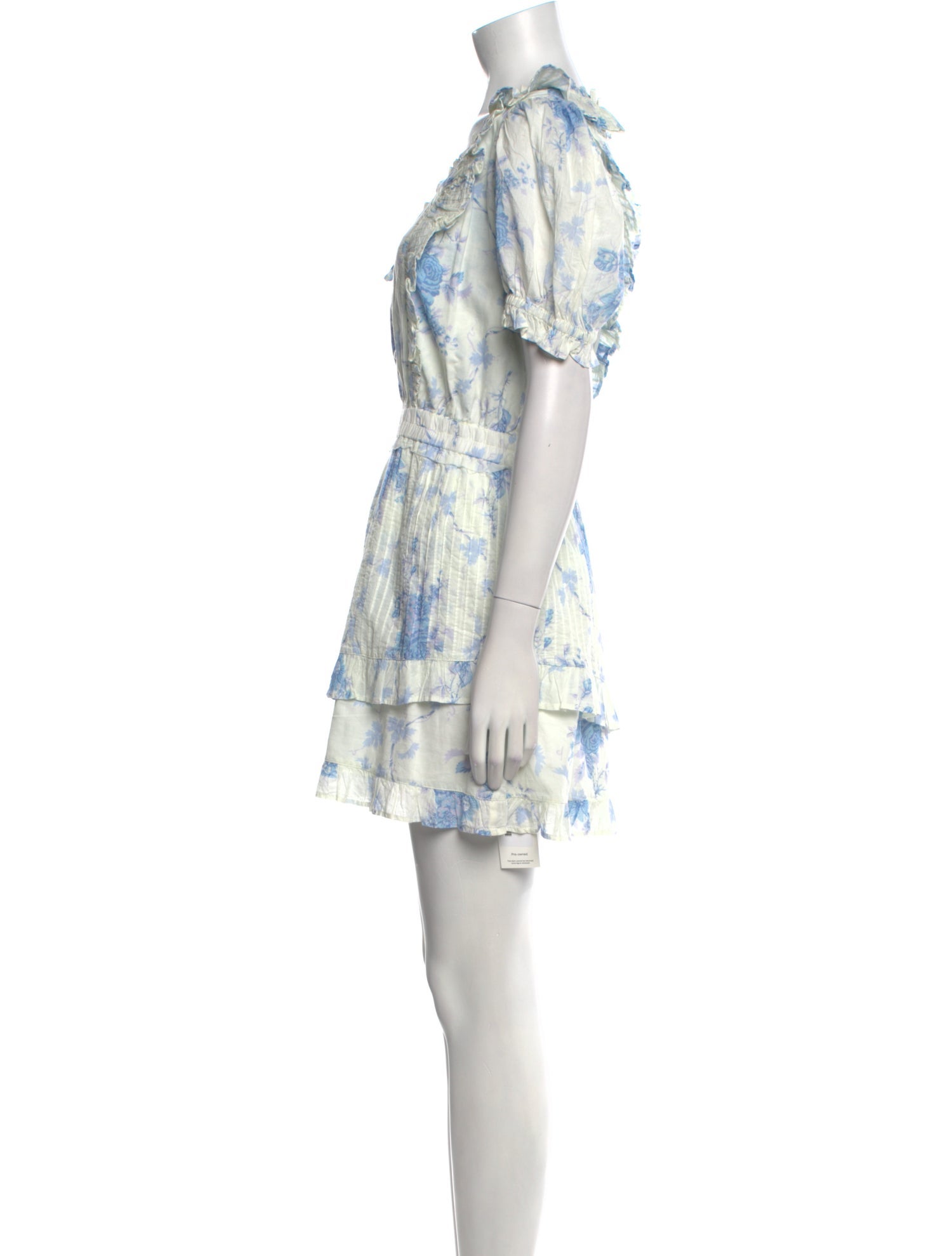 LoveShackFancy Printed Mini Dress