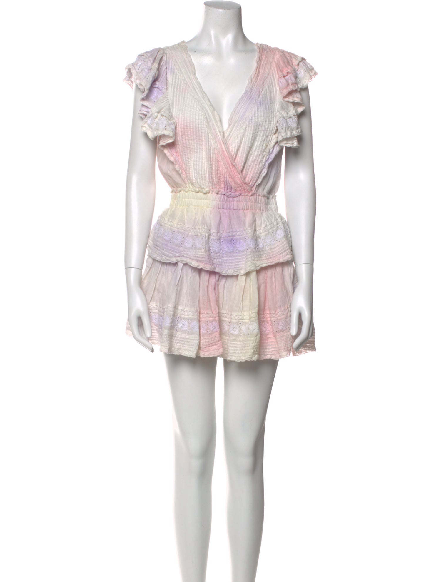 LoveShackFancy Printed Mini Dress