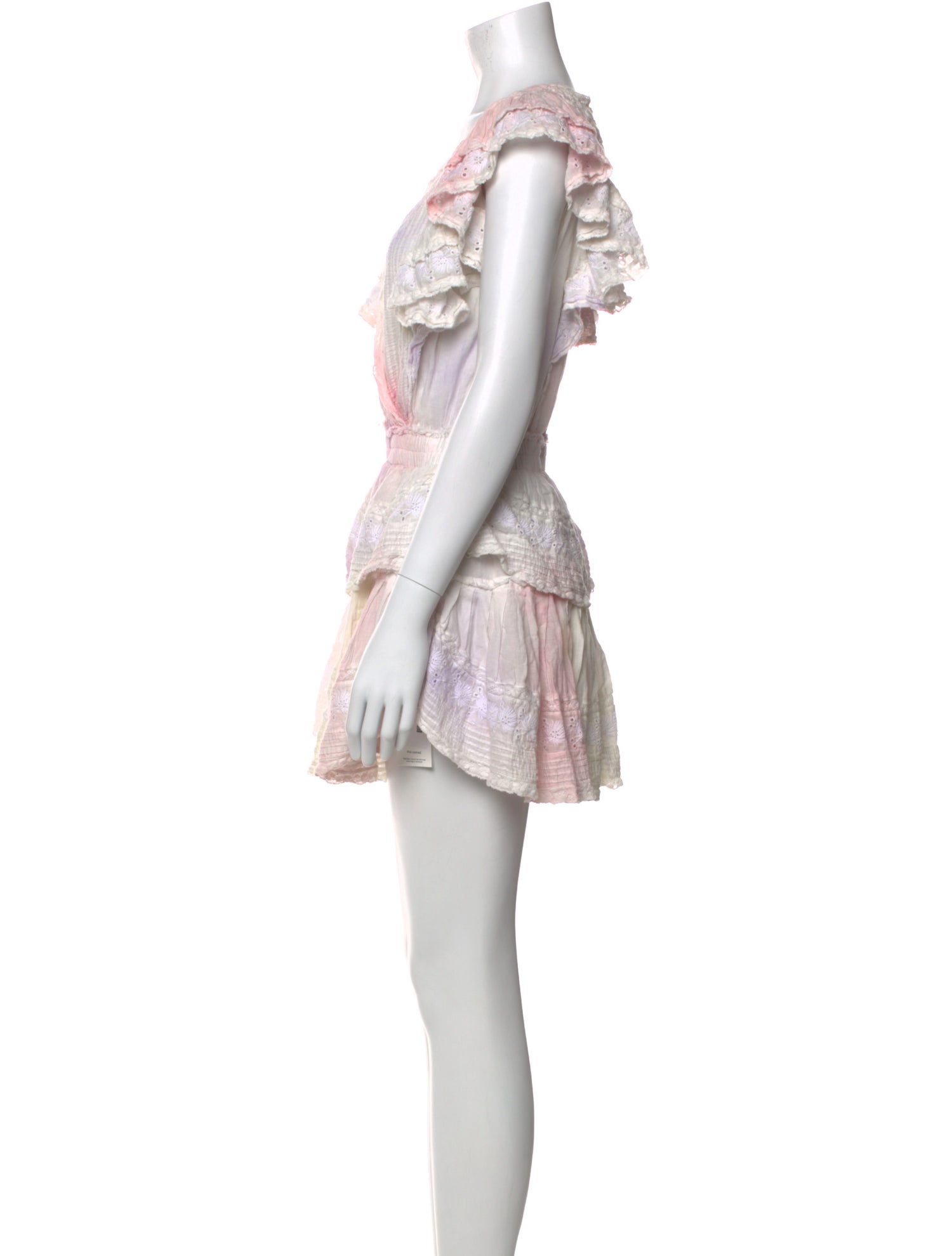 LoveShackFancy Printed Mini Dress