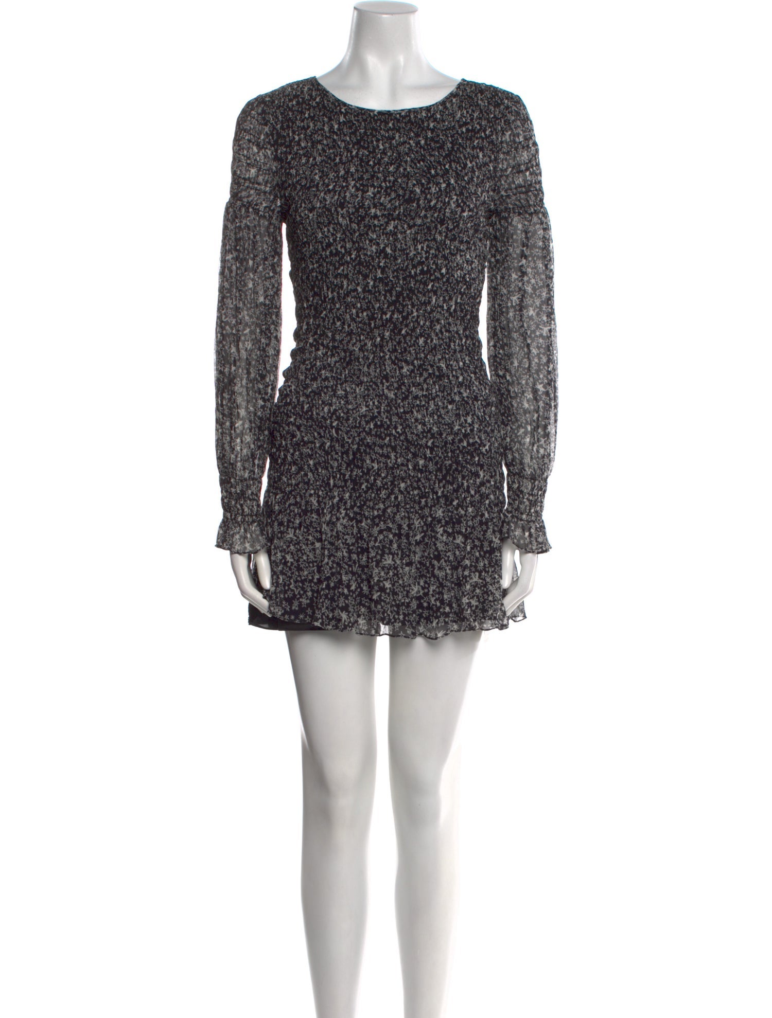 LoveShackFancy Silk Mini Dress