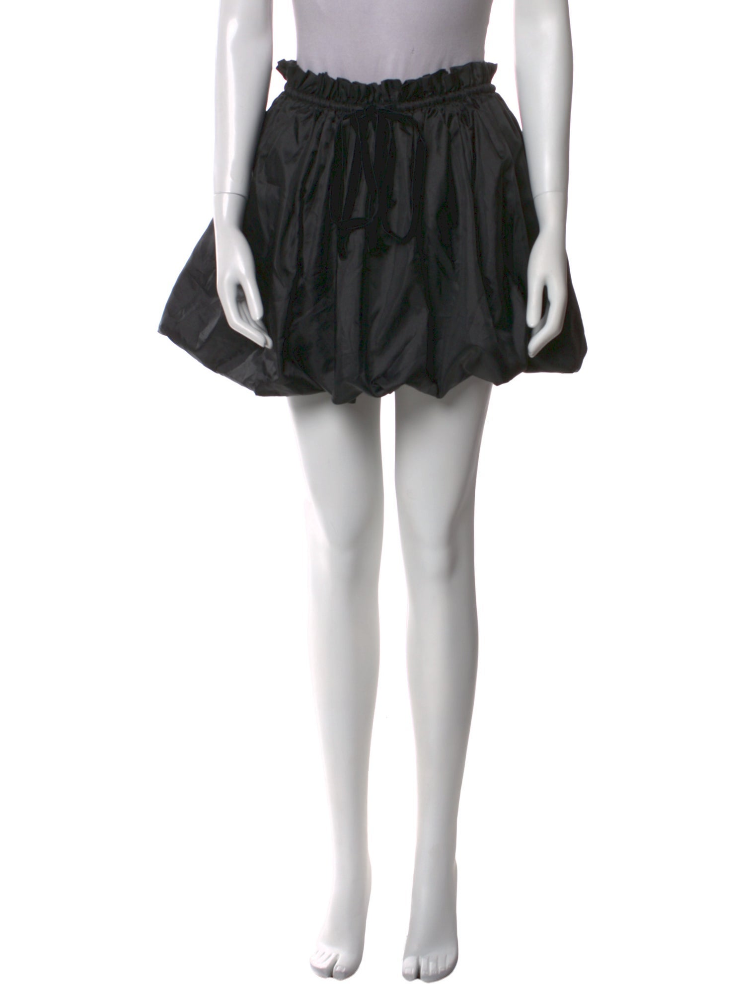 LoveShackFancy Pleated Accents Mini Skirt