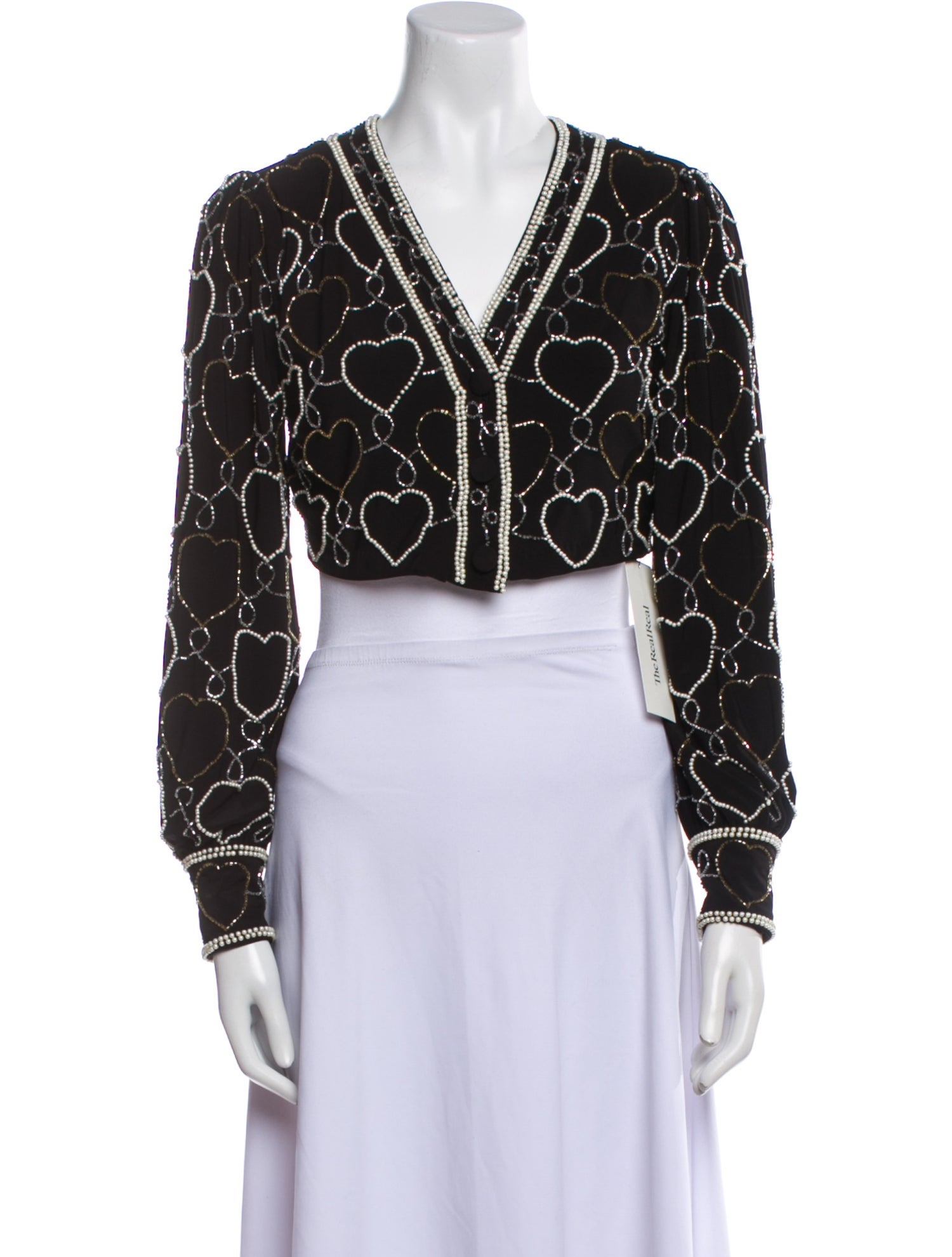 LoveShackFancy Floral Print Bolero