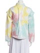 LoveShackFancy Tie-Dye Print Jacket