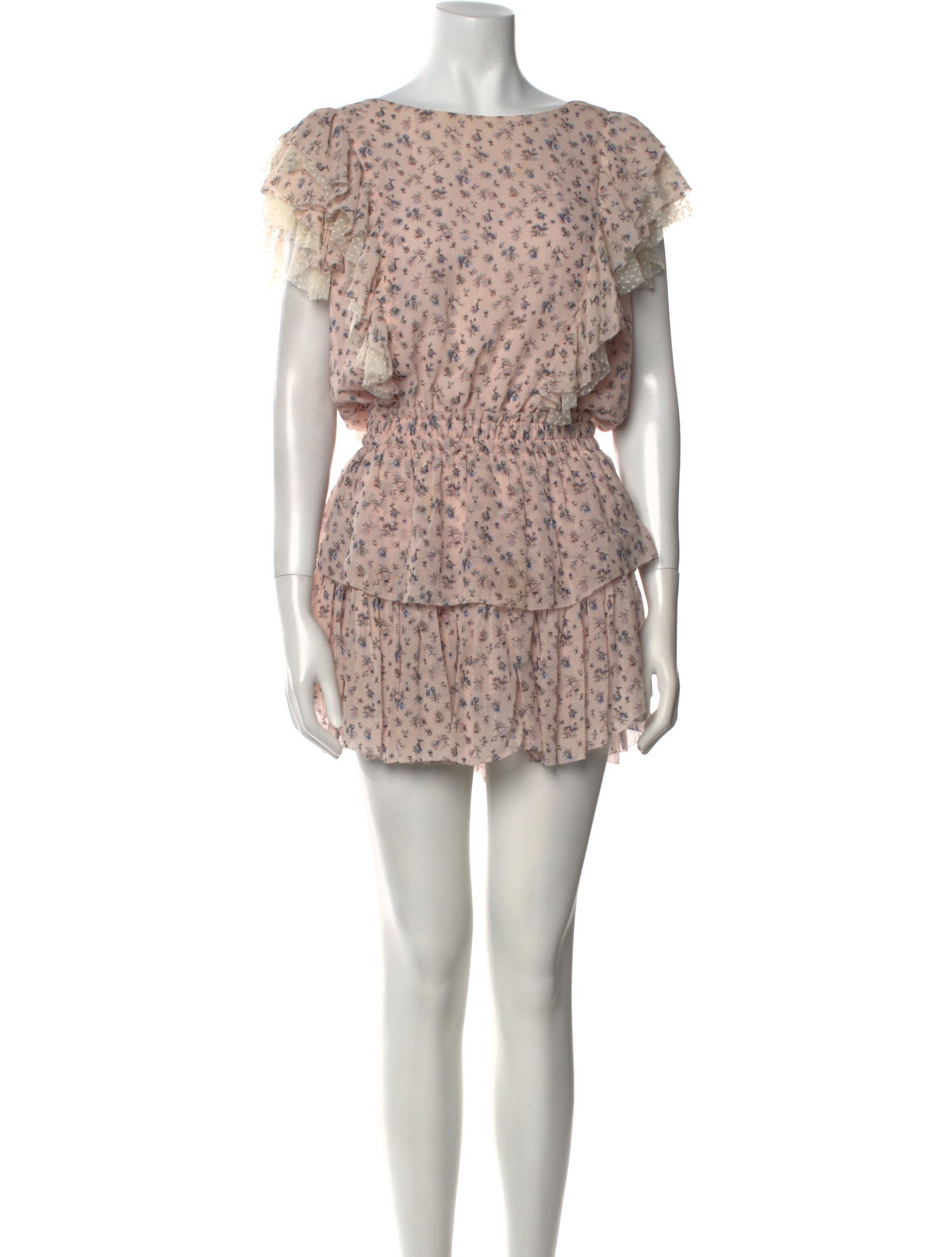 LoveShackFancy Silk Mini Dress