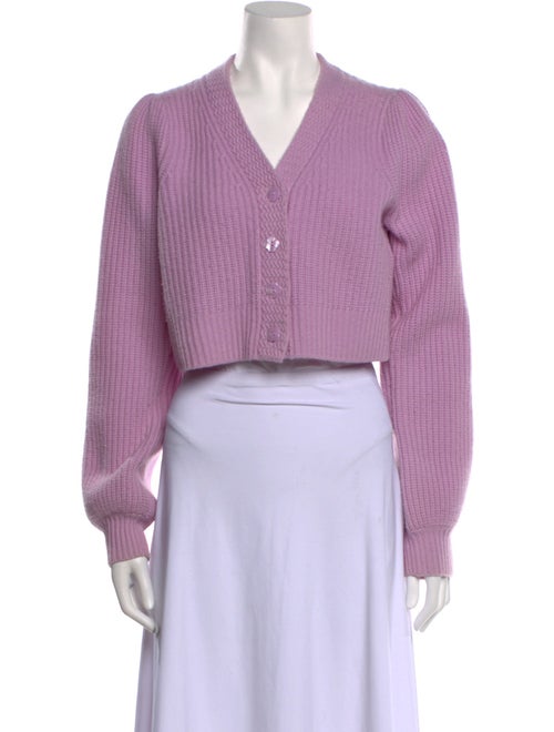 LoveShackFancy Wool V-Neck Sweater