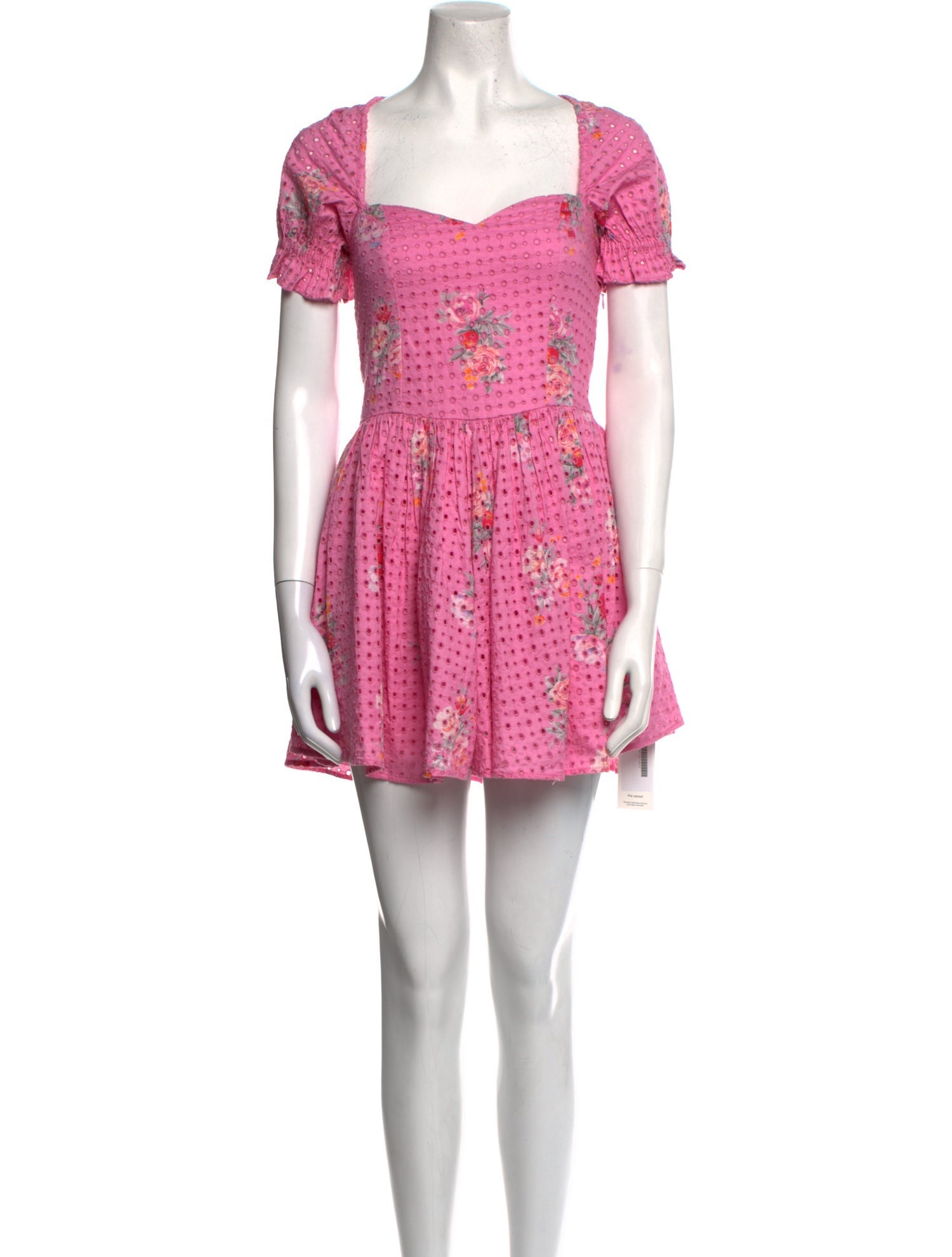 LoveShackFancy Floral Print Mini Dress w/ Tags