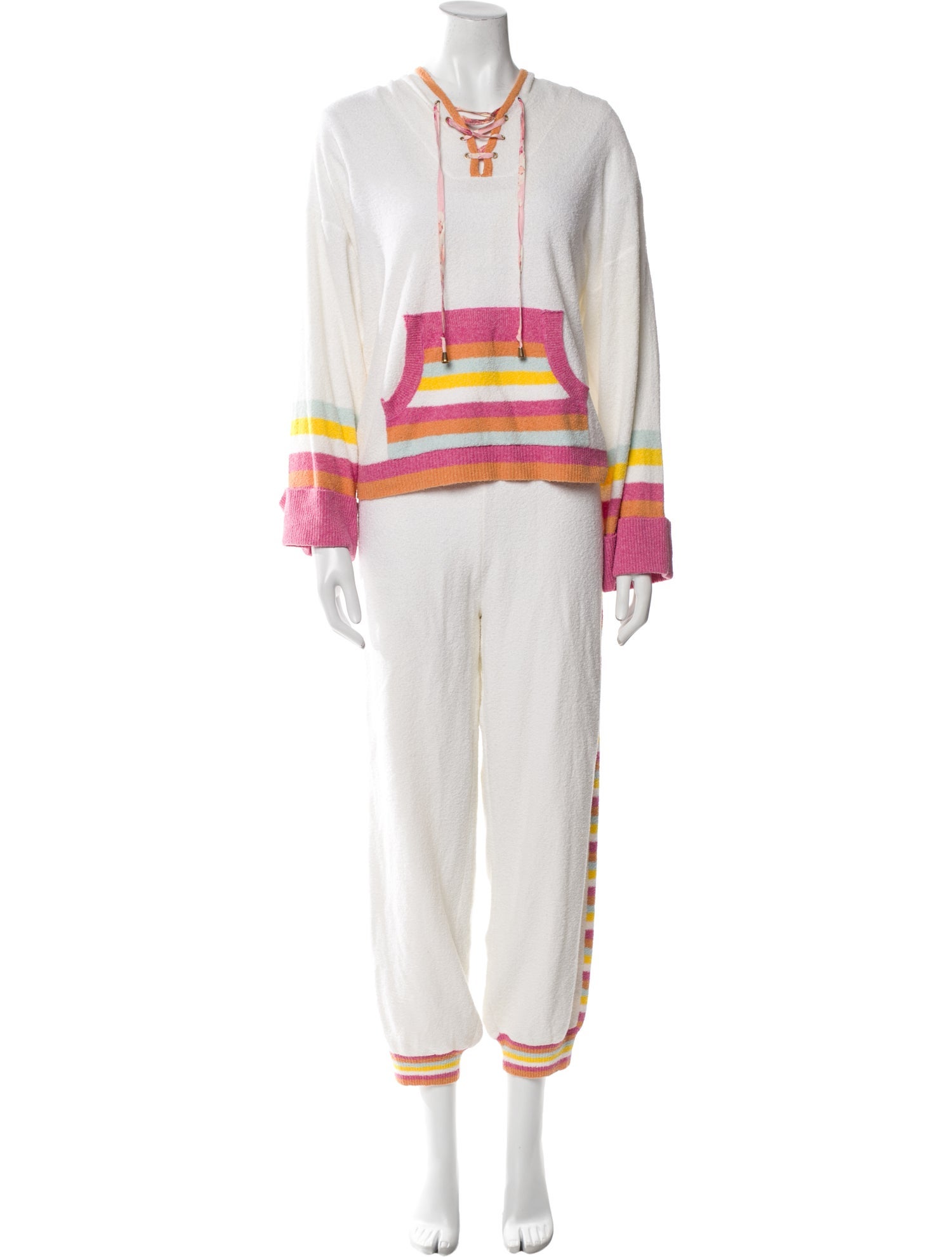 LoveShackFancy Striped Pant Set