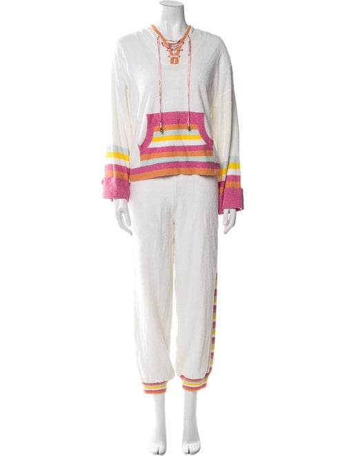 LoveShackFancy Striped Pant Set