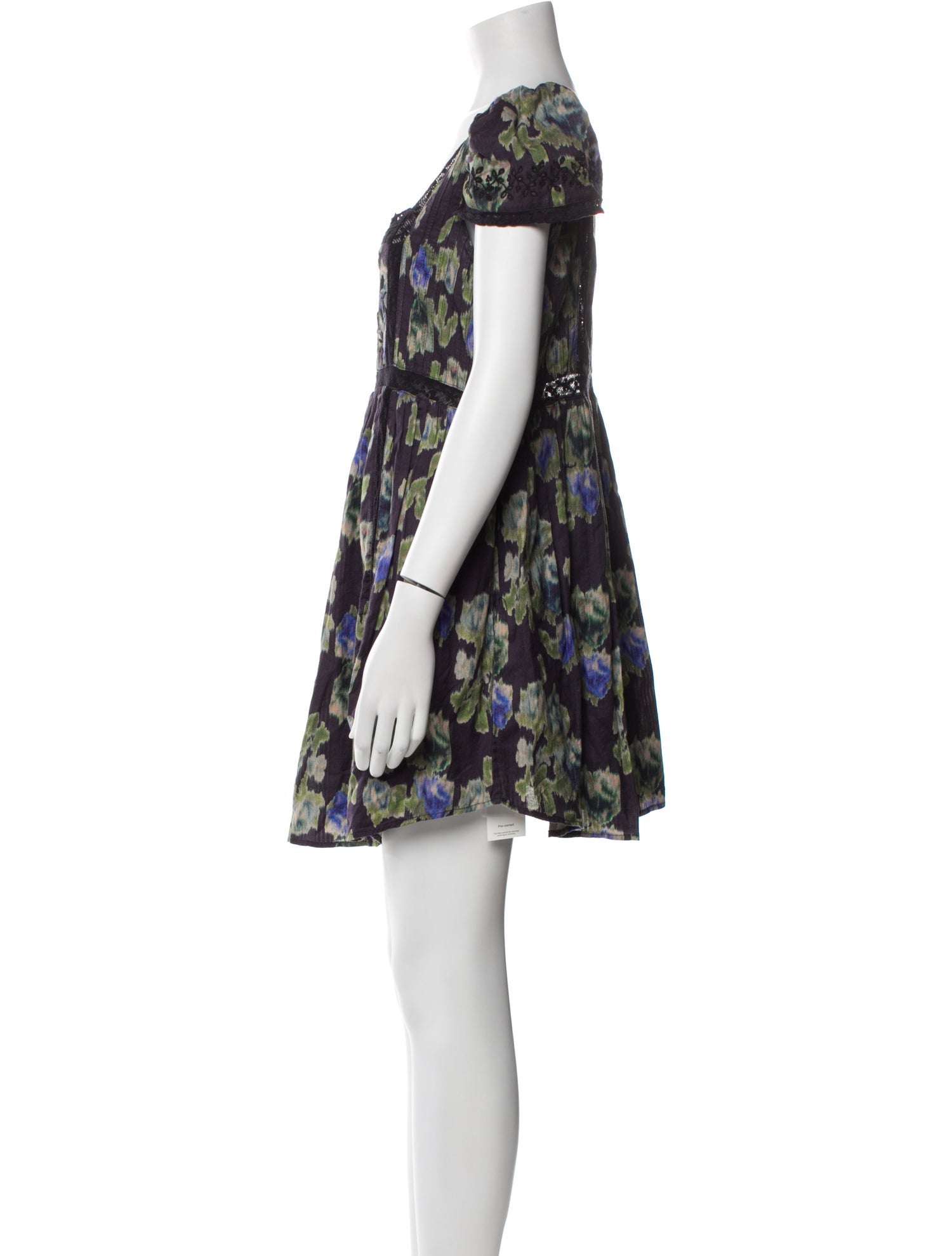 LoveShackFancy Printed Mini Dress