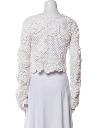 LoveShackFancy V-Neck Sweater