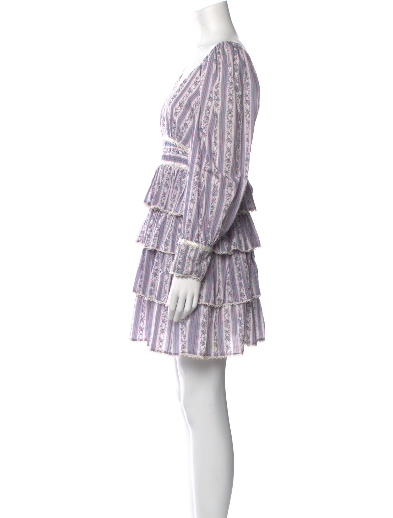 LoveShackFancy Printed Mini Dress